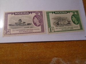 Nigeria  #  95-96  MNH