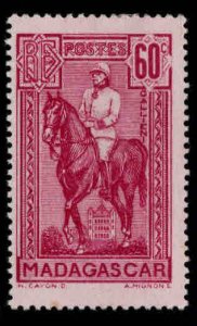 Madagascar Scott 183 General Gallieni stamp MH*