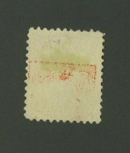 US 1917 30c orange red Franklin, Scott 516, Value = $1.50
