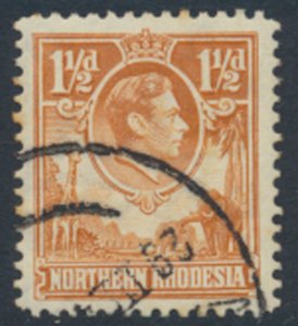 Northern Rhodesia  SG 30  SC# 30 Used   see detail and scan