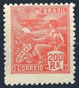 Brazil 227 unwmk, lightly hinged. Michel . Aviation, 1922.