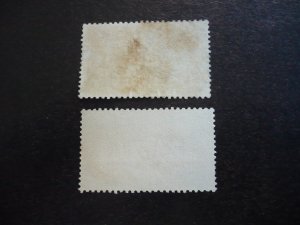 Stamps - Great Britain - Scott# 179-180 - Used Part Set of 2 Stamps