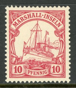 Marshall Islands 1901 Germany 10 pfg Carmine Sc #15 Mint A289