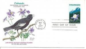 US Scott #1711, First Day Cover 5/21/77 Denver Single Colorado