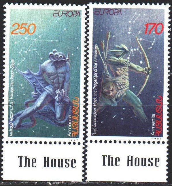 Armenia. 1997. 317-18. Fairy tales and legends, europe-sept. MNH.