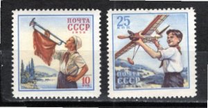 Russia 1958 MNH Sc 2068-9