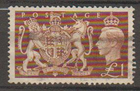 GB George VI  SG 512 used parcel cancel