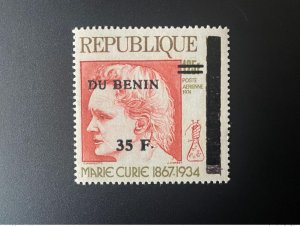 Benin 1997 - 2000 Mi. 560 Overloaded Marie Curie 1867 - 1934 Chemistry-