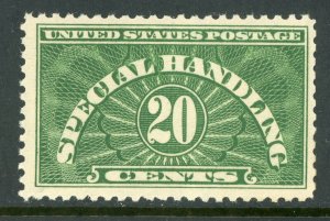 USA 1940 Special Handling 20¢ Green Scott #QE3 MNH B166