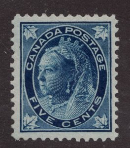 1897 Canada #70 Maple Leaf - 5¢ Victorian Stamp - MH est $250