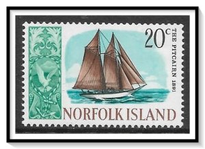 Norfolk Island #108 Ships MNH