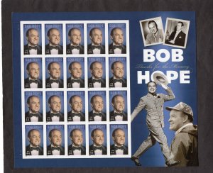 4406 Bob Hope, MNH sheet/20 (#P1111)