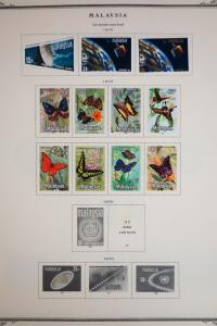 Malaysia 1960's to 1970's Stamp Collection