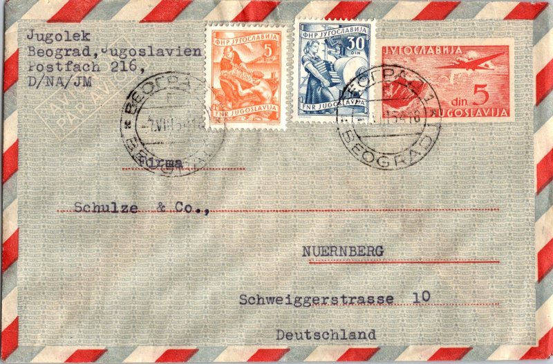 Yugoslavia, Worldwide Postal Stationary