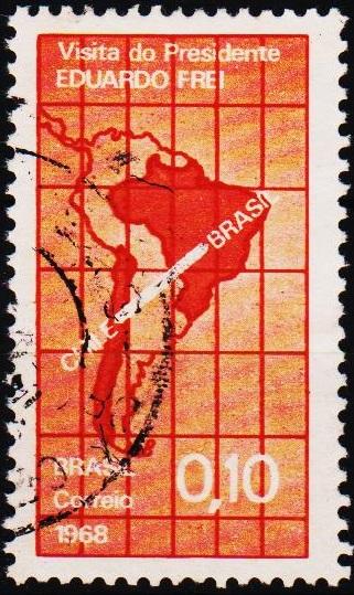 Brazil. 1968 10c S.G.1223 Fine Used