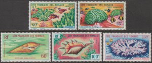 EDSROOM-16938 Somali Coast C26-C30 VLH 1962-3 Complete Coral CV$36.75