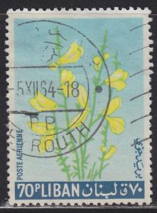 Lebanon C397 Yellow Broom 1964