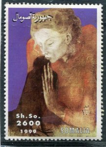 Somalia 1999 PABLO PICASSO Paintings 1 value Perforated Mint (NH)