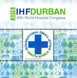 South Africa - 2016 IHF Durban 40th World Hospital Congress MS MNH**