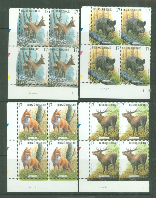 Belgium #1692-1695 Mint (NH)