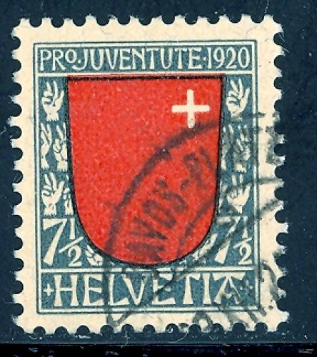 Switzerland B15 used SCV $ 11.50 (RS)