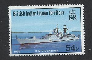 BRITISH INDIAN OCEAN TERRITORY SC# 118 F-VF MNH 1991