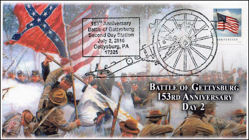 2016, Battle of Gettysburg, 153rd Anniversary, Day 2, Civil War, 16-342