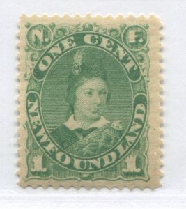Newfoundland QV 1897 1 cent mint NH