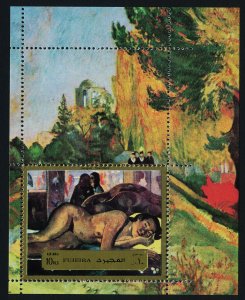 Fujeira MIBK 124A MNH Art, Painting, Paul Gauguin