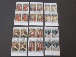 Togo 1975 Sc 903-6,C246-7 CTO Christmas BLK(4) set FU