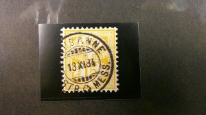 Switzerland 1882-1899 Scott# 75 USED XF