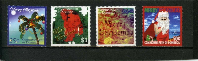 DOMINICA 2008 Sc#2668-2671 CHRISTMAS SET OF 4 STAMPS MNH 