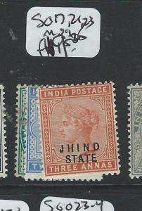 INDIA JIND (P0704B) QV SG 17, 21, 23  MOG