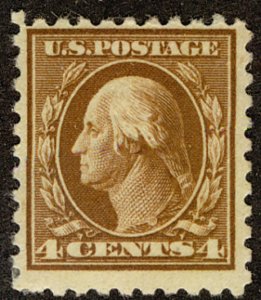 US #465 SCV $ 45.00 VF mint hinged, terrific color, Fresh!