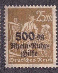 Germany B6 1923 MNH