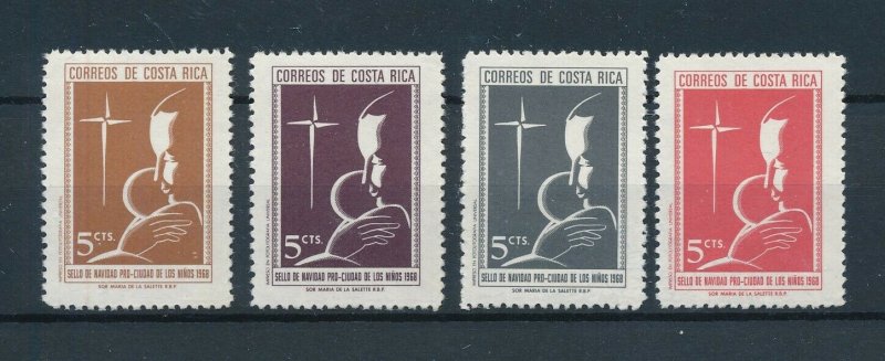 [104154] Costa Rica 1968 Postal tax children's village Christmas Bethlehem  MNH