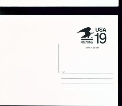 Mint US Postal Card = Scott #CVUX 2    Vending Card