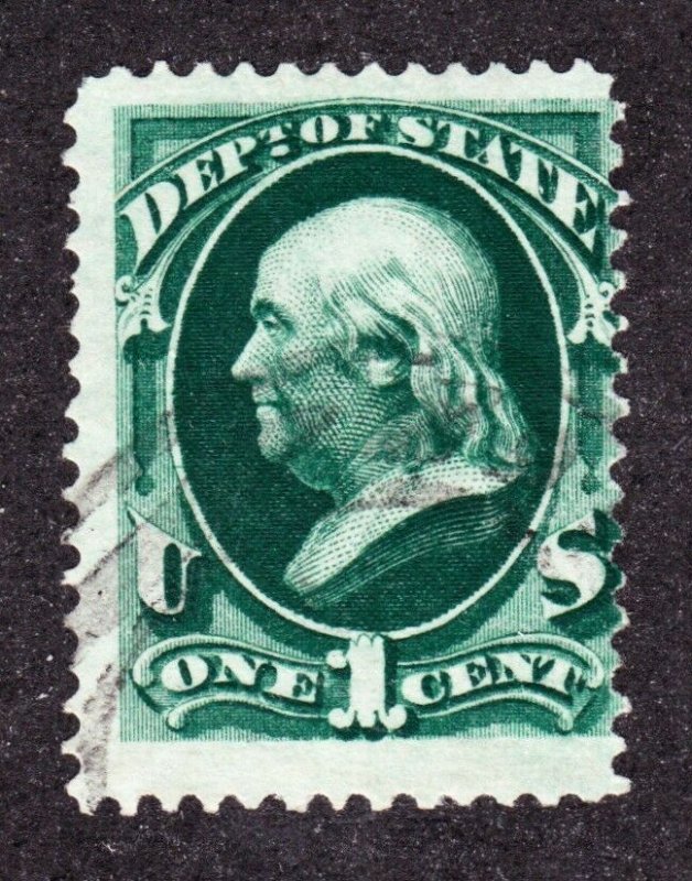 US O57 1c Department of State Used F SCV $75