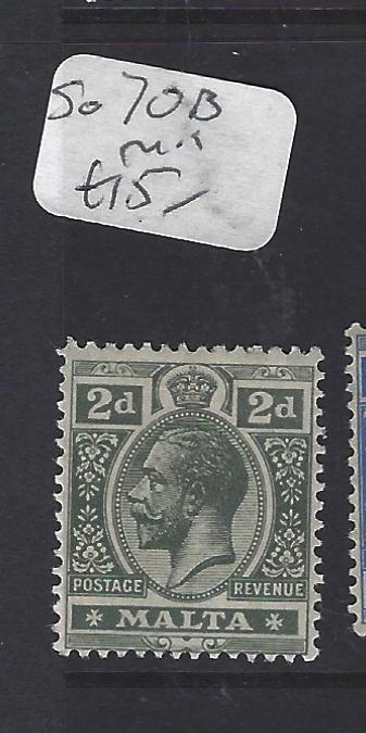 MALTA (P0710B)  KGV  2 1/2D    SG  70B   MOG