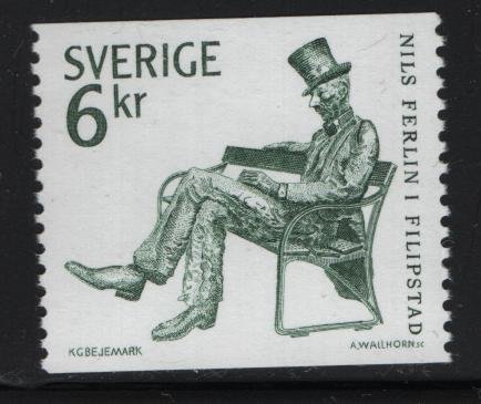 SWEDEN  1447, MNH, 1983 Nils Ferlin, poet