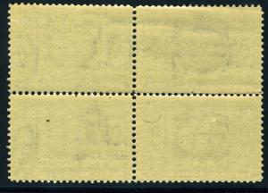 UNITED STATES SCOTT# 326 LOUISIANA PURCHASE MINT NEVER HINGED BLOCK OF 4 SHOWN