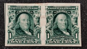 US Scott# 314 beautiful pair Mint OG H see pictures