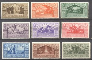 ITALY #248-56 Mint NH - 1930 Virgil Set