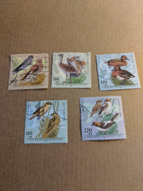 Germany Semi Postal B837-41 Set Used