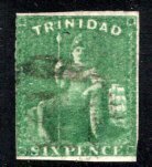 Trinidad #16  F/VF, Used,  CV $525.00  .....  6510010