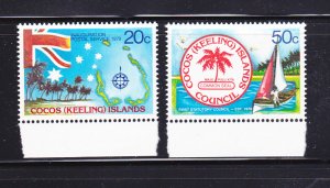 Cocos Islands 32-33 Set MNH Various (A)