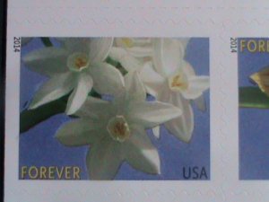 ​UNITED STATES-2014 SC#  4865b -AMERICAN WINTER FLOWERS -MNH BOOKLET-VERY FINE
