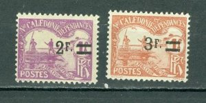 NEW CALEDONIA 1926 DUES #J17-18 SET MINT
