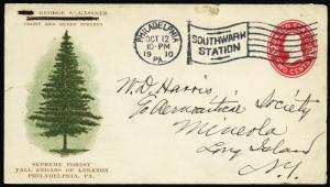 Tall Cedars of Lebanon Multicolor 1910 Advertising Cover - Stuart Katz