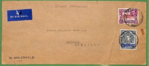 ZA1482 - Kenya Uganda Tanganyika - POSTAL HISTORY - Airmail COVER    1946